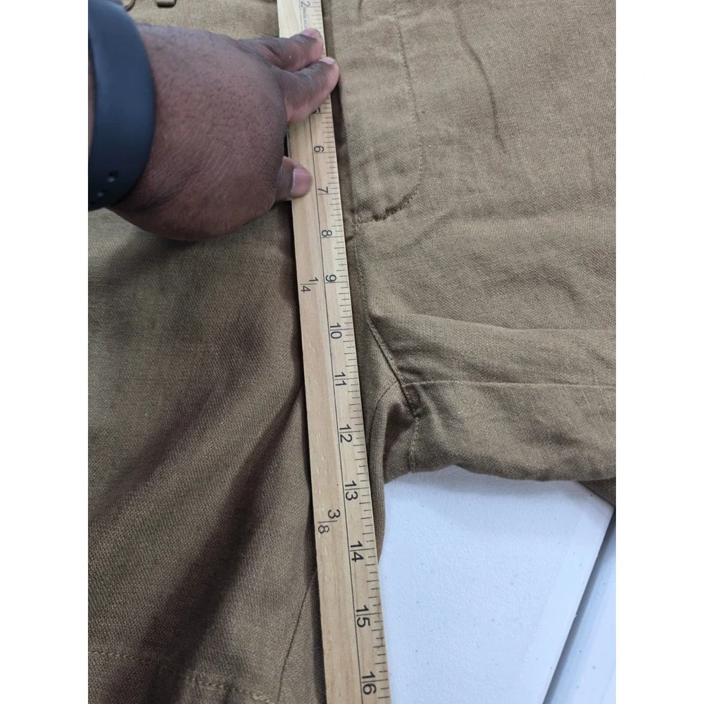 NWT Banana Republic Linen Blend Chino Shorts Mens Size 36 7